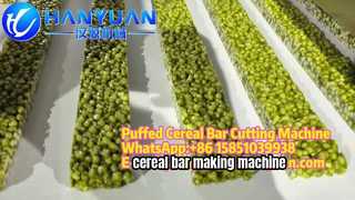 Upgraded Cereal Bar Making Machine Boosts Automated Snack Production Efficiency