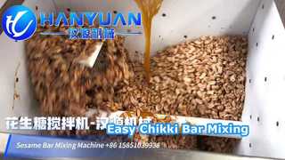 Peanut Chikki Bar Mixing Machine