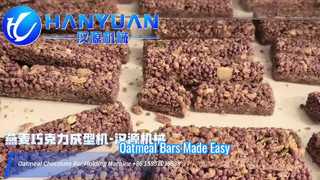 Oatmeal Chocolate Bar Forming Machine
