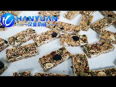 Granola Bar Cutting Machine Use AC Cooling Tunnel