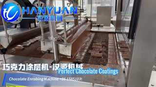 Chocolate Enrobing Machine