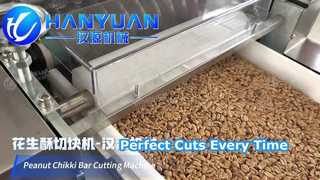 Peanut Chikki Bar Cutting Machine
