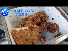 How to Make Peanut Candy Bar Use Hanyuan Double Servo Cutting Machine