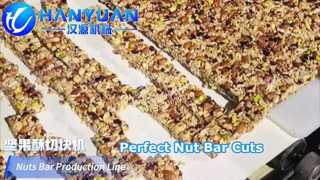 Crunchy Nuts Bar Cutting Machine